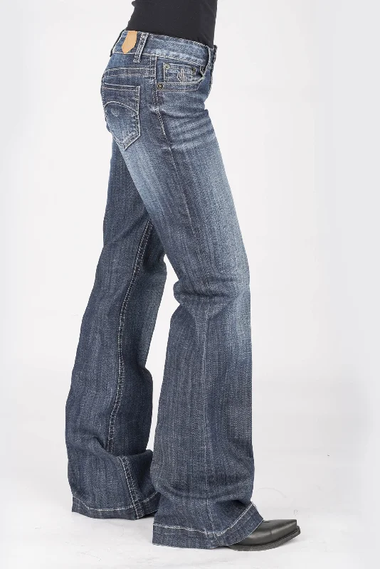 WOMENS JEANS Stylish High-Waisted Denim