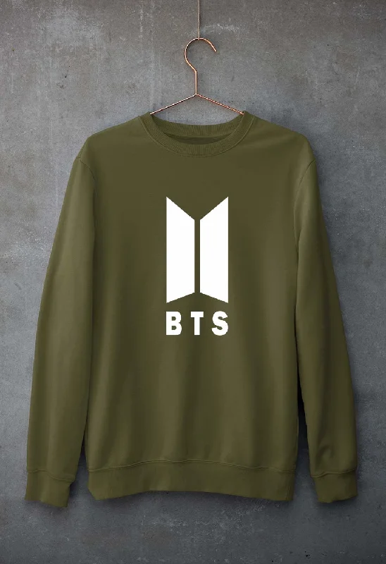 BTS Unisex Sweatshirt for Men/Women Hoodie with Metallic Shiny Futuristic