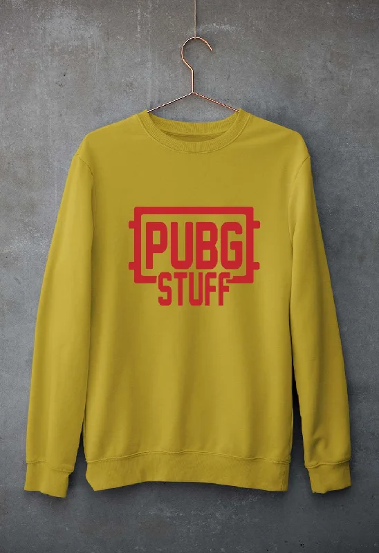 PUBG Stuff Unisex Sweatshirt for Men/Women Hoodie with Contrast Stitching Detailed Premium