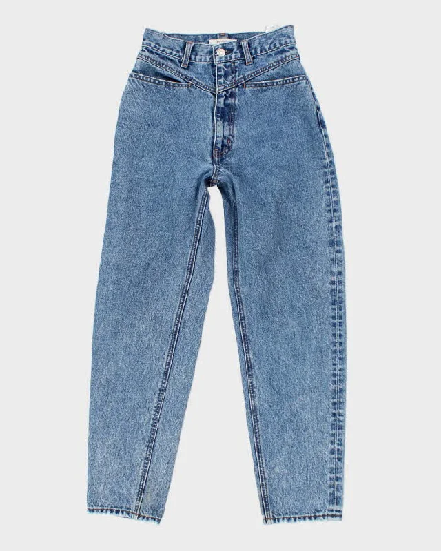 Moussy High Waisted Jeans - W25 L27 Casual Straight-Leg Jeans