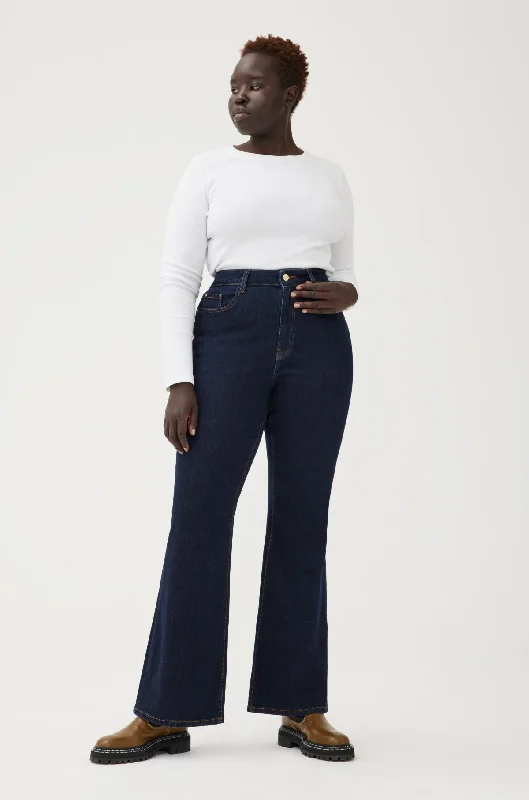 MIA PLUS - FLARE JEANS | DRUM Comfortable Low-Rise Jeans