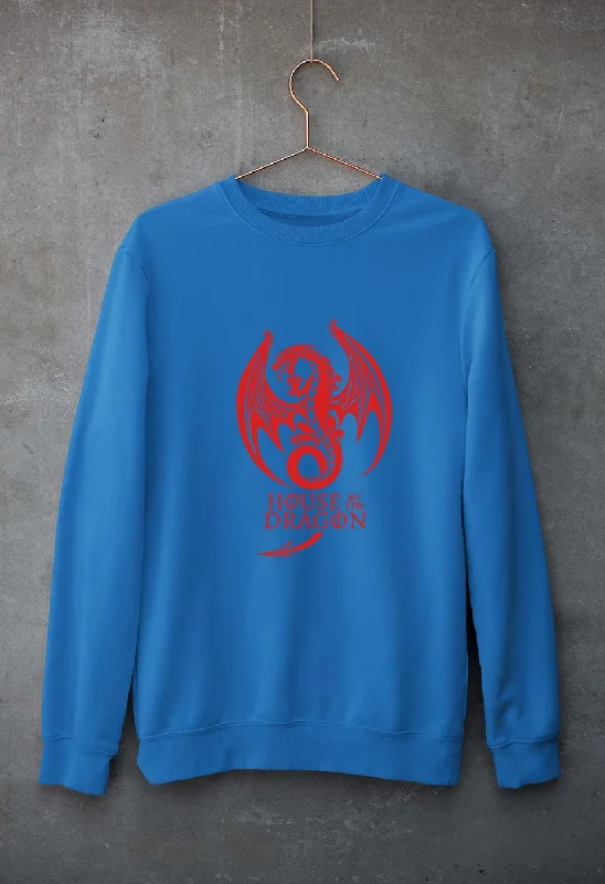 House of the Dragon (GOT) Unisex Sweatshirt for Men/Women Hoodie with Hem Ribbing Snug Secure