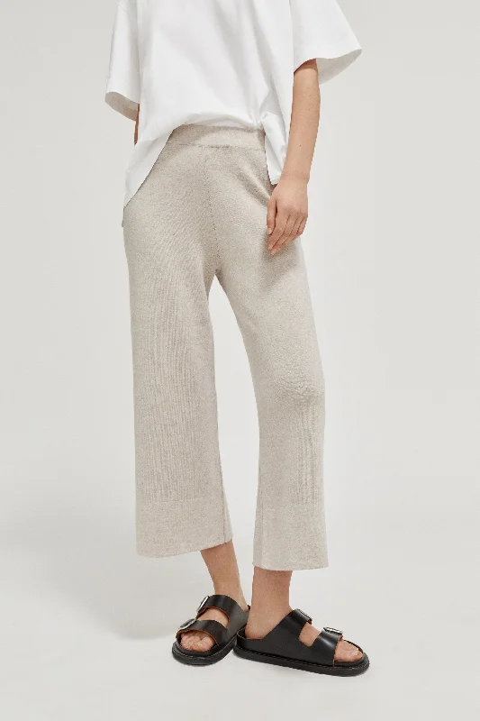 The Merino Wool Wide Leg Pants Elegant Trouser Pants