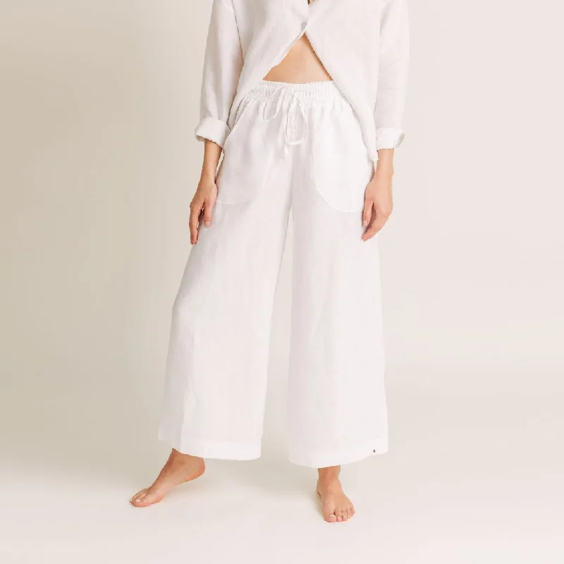 Sunset Linen Pants Stretch Fit Pants