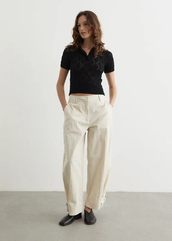 Pathway Barrel Leg Pants Casual Wide Pants