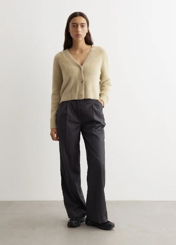 Sequence Drawstring Tailored Pants Modern Stretch Trousers