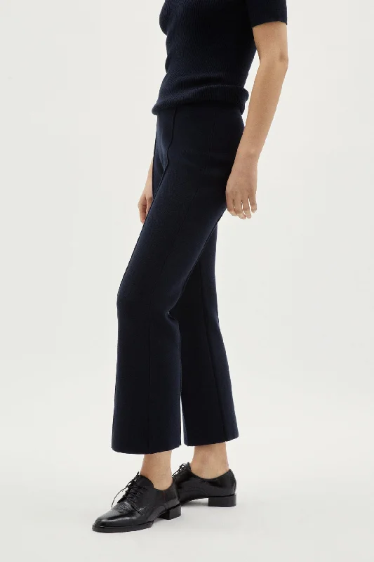 The Organic Cotton Straight-leg Pants Comfortable Maternity Pants