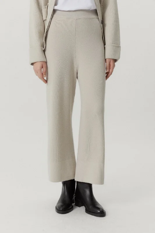 The Merino Wool Wide Leg Pants Stylish Harem Pants