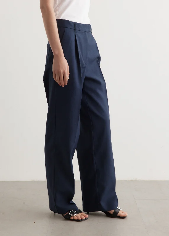 Saunter Pleated Pants Soft Stretch Pants