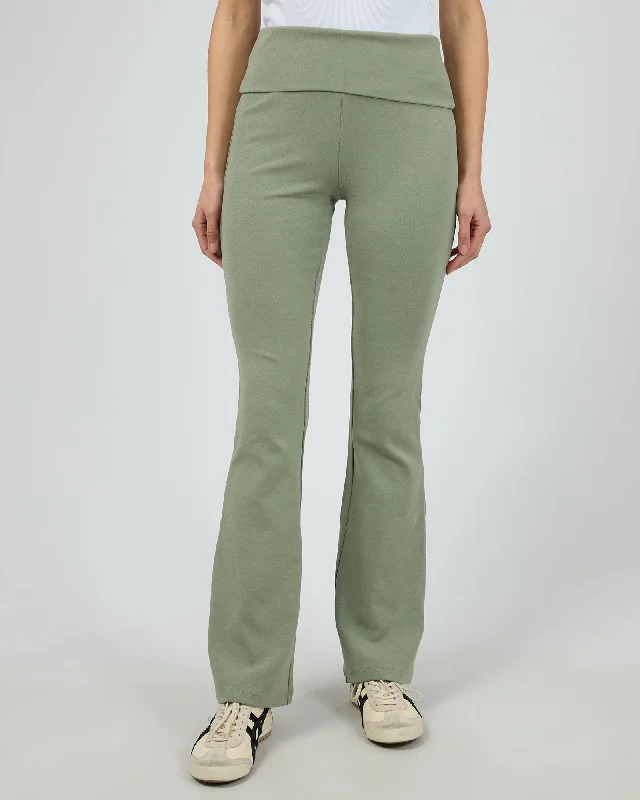 Elina Flare Pant Khaki Fashionable Work Pants