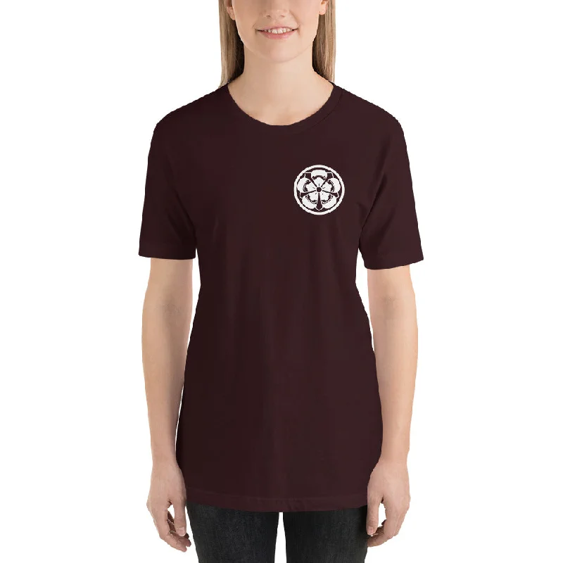 Short-Sleeve Unisex T-Shirt - Karate Both Sides Graphic T-Shirt Round Neck Polyester