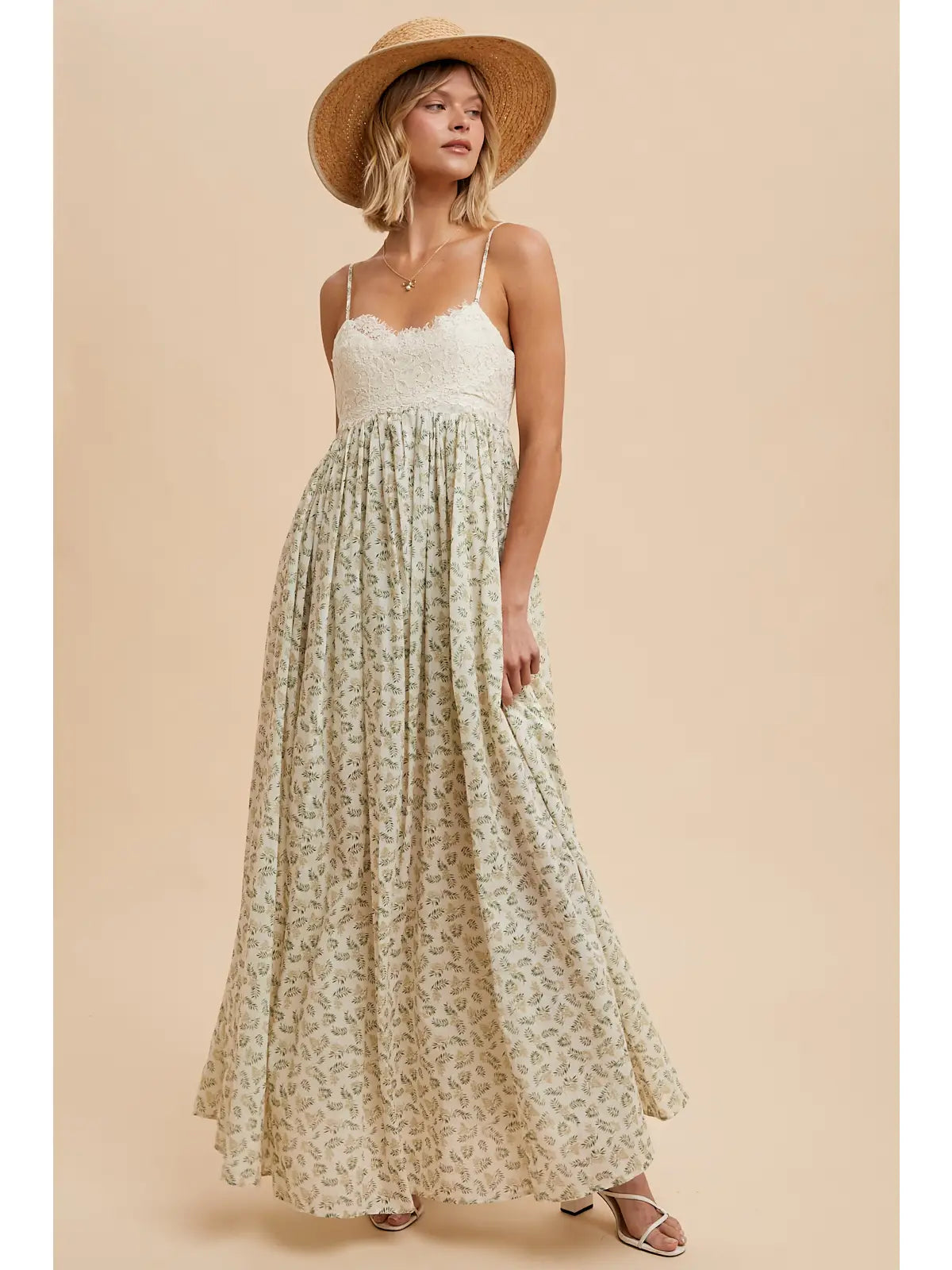 Sadie Rae Maxi Dress Elegant Maxi Dress with Drapes