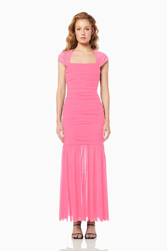 Capra Maxi Dress Chic Off-Shoulder Maxi Dress