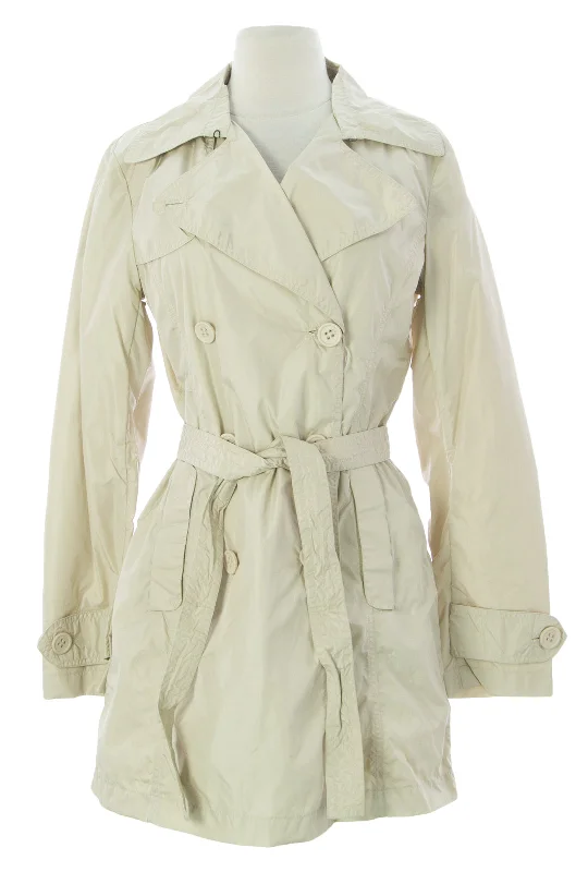 ADD Women's Sand Belted Tunic Polyamide Jacket UAW006 $250 NEW Toggled Jacket Drawstring Jacket Belted Jacket