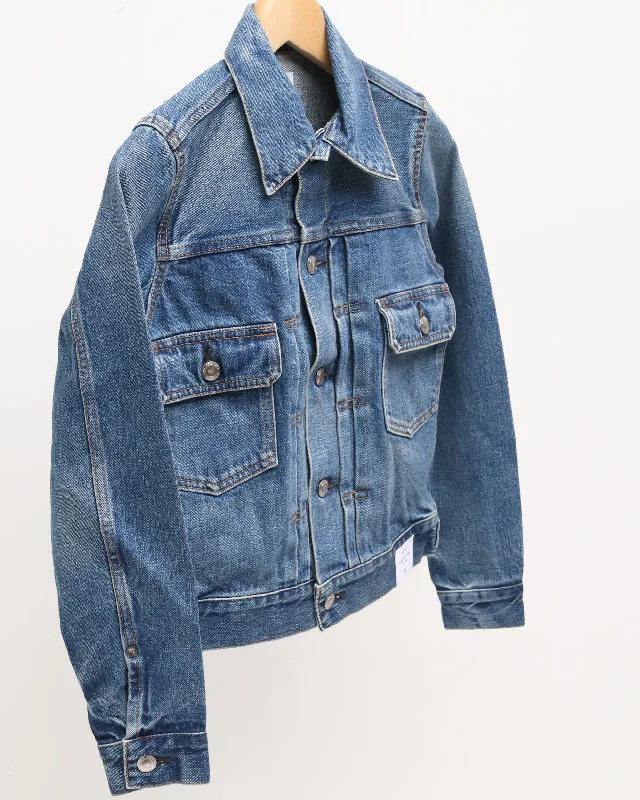 DENIM JACKET TYPE2 17102 Denim Jacket Leather Jacket Suede Jacket