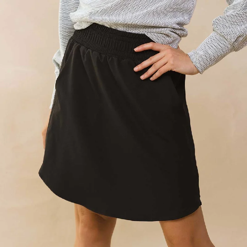 Club Skirt, Black leather skirt bold