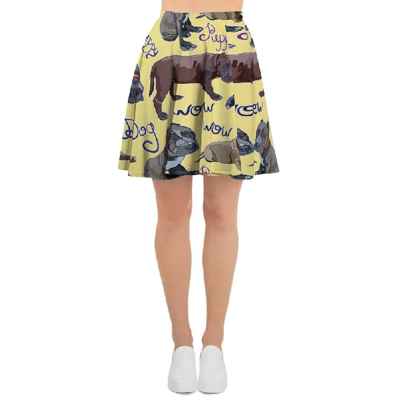 Pitbull Puppy Women's Skirt cotton skirt soft