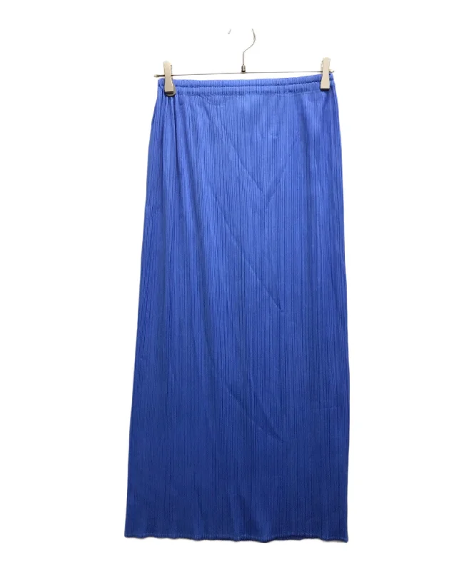 [Pre-owned] PLEATS PLEASE pleated skirt PP51-JG611 velvet skirt luxury